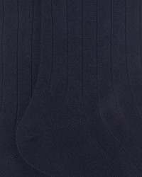 Gallo - Calze al Ginocchio Costine Blu Uomo AP500727 12594 BLU I25