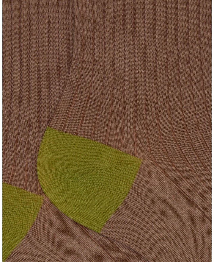 Gallo - Calze al Polpaccio Polso Lurex Beige Donna AP508230 11072 TARTU I25