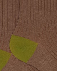 Gallo - Calze al Polpaccio Polso Lurex Beige Donna AP508230 11072 TARTU I25