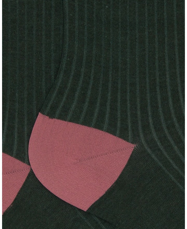 Gallo - Calze al Polpaccio Polso Lurex Verdi Donna AP508230 14654 PINO I25