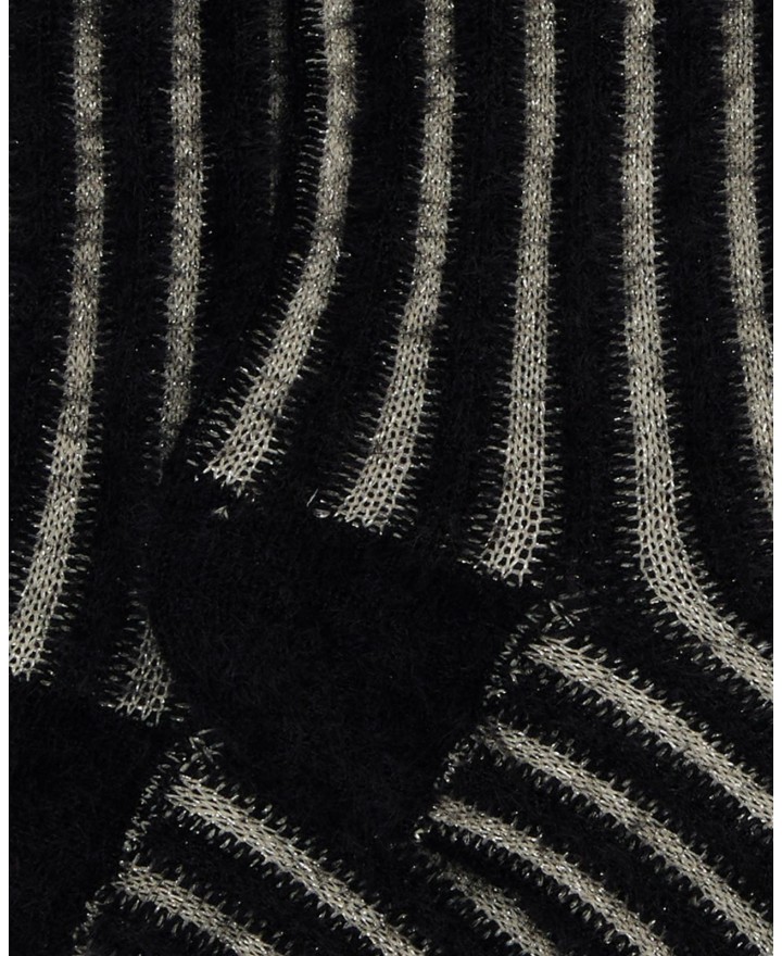 Gallo - Calze al Polpaccio Pelliccia Nere Donna AP513556 12383 ARGEN I25