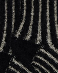 Gallo - Calze al Polpaccio Pelliccia Nere Donna AP513556 12383 ARGEN I25