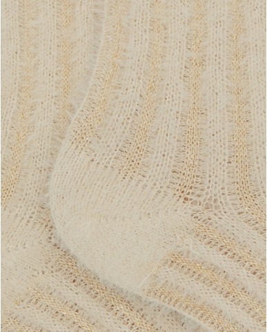 Gallo - Calze al Polpaccio Pelliccia Beige Donna AP513556 15384 ORO I25