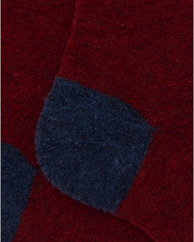 Gallo - Calze al Polpaccio Lana Rosse Uomo AP514455 13761 I24