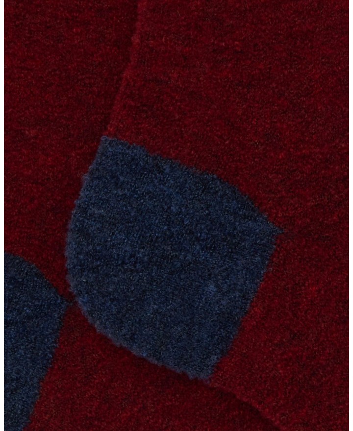 Gallo - Calze al Polpaccio Lana Rosse Uomo AP514455 13761 I24