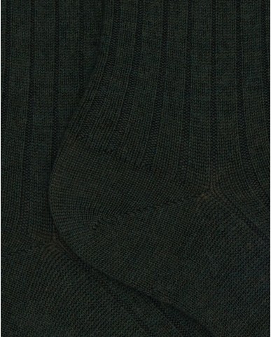 Gallo - Calze al Polpaccio Costine Verdi Donna AP514736 30339 I24