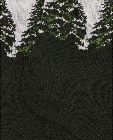 Gallo - Calze al Ginocchio Seggiovia Verdi Uomo AP516283 30348 FORES I25