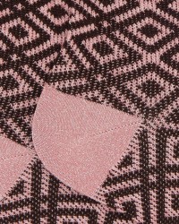 Gallo - Calze al Polpaccio Rombi Rosa Donna AP516359 15858 MOSTO I25