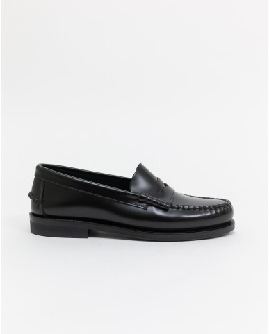 The Sharp Corner - Mocassino Oxford Nero Donna  OXFORD NERO I25