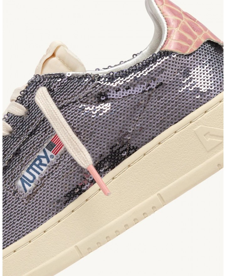 Autry - Scarpa Dallas Paillettes Viola Donna ADLW TI02 I25