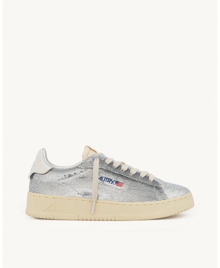 Autry - Dallas Silver Sequined Women's Shoe ADLW TI05 I25