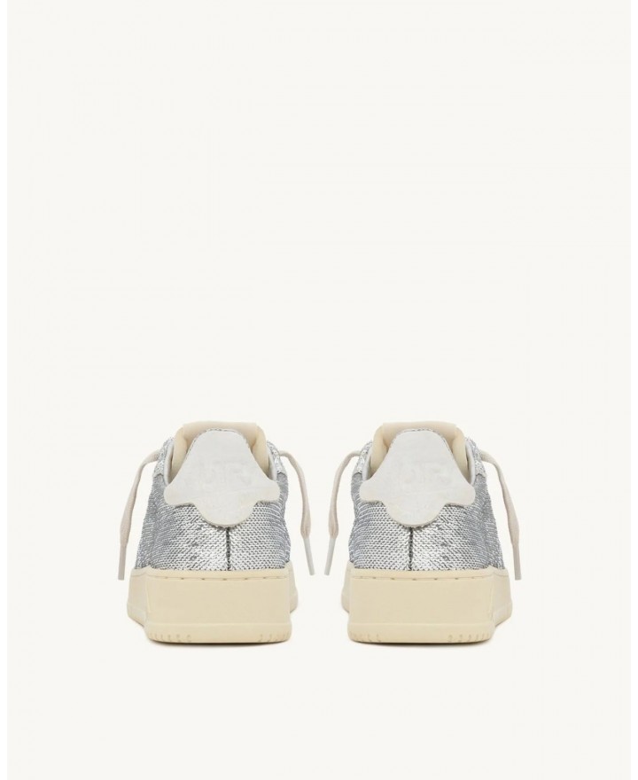 Autry - Dallas Silver Sequined Women's Shoe ADLW TI05 I25