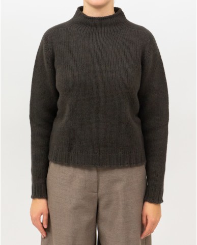 Arovescio - Lupetto Lana Marrone Donna W1663/06 108 ESPRESS I25