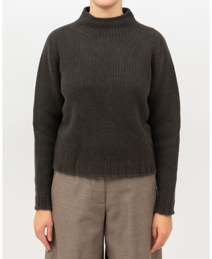 Arovescio - Lupetto Lana Marrone Donna W1663/06 108 ESPRESS I25