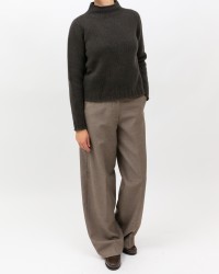 Arovescio - Lupetto Lana Marrone Donna W1663/06 108 ESPRESS I25