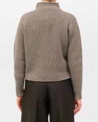 Arovescio - Lupetto Lana Beige Donna W1663/06 112 COCCO I25