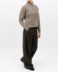 Arovescio - Lupetto Lana Beige Donna W1663/06 112 COCCO I25