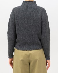 Arovescio - Lupetto Lana Grigio Donna W1663/06 505 GRAPHIT I25