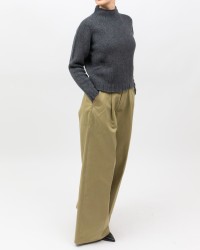 Arovescio - Lupetto Lana Grigio Donna W1663/06 505 GRAPHIT I25