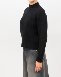 Arovescio - Lupetto Lana Nero Donna W1663/06 999 BLACK I25