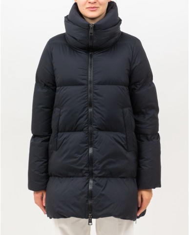 Herno - Women's Black Oversized Down Jacket PI001959D 12456Z 930 I25