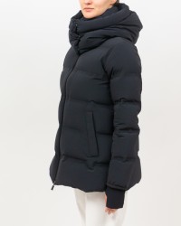 Herno - Laminar High Neck Down Jacket for Women in Black PI002093D 12590SZ 93 I25