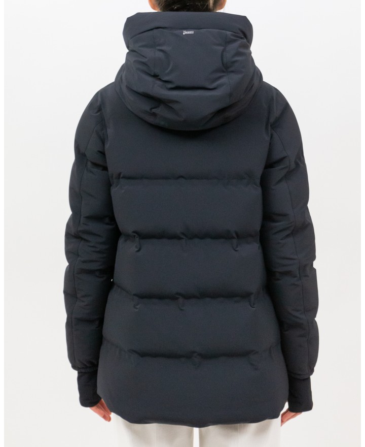 Herno - Laminar High Neck Down Jacket for Women in Black PI002093D 12590SZ 93 I25