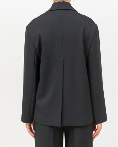 Inès - Giacca Doppiopetto Spacco Nera Donna 4010 4334 99 I25