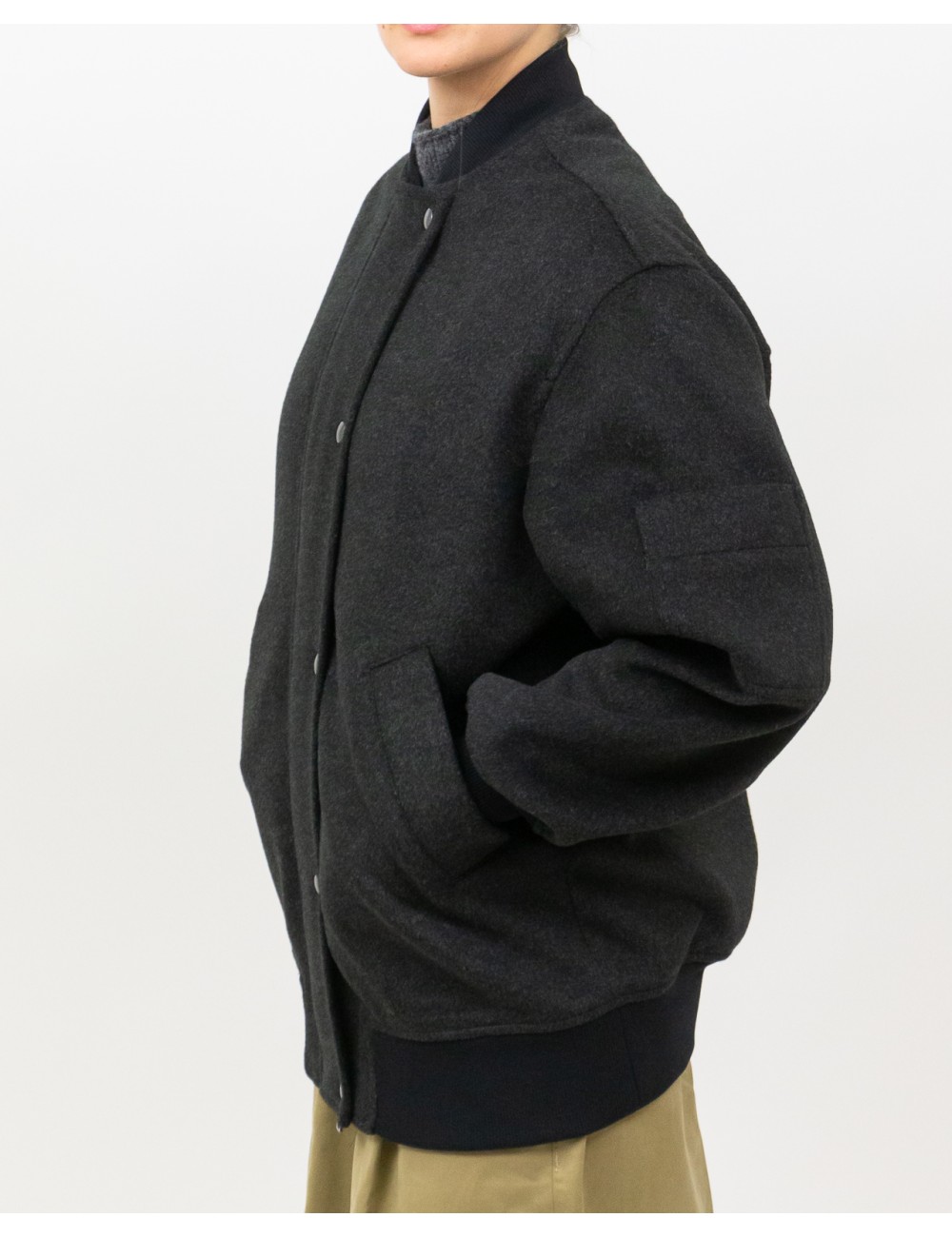 Inès - Bomber Over Antracite Donna 4466 4083 898 I25