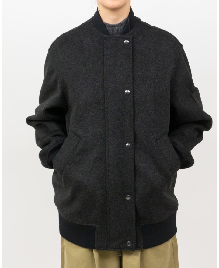 Inès - Bomber Over Antracite Donna 4466 4083 898 I25