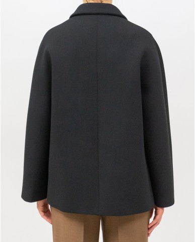 Inès - Cappotto Doppiopetto Nero Donna 4342 4191 99 I25