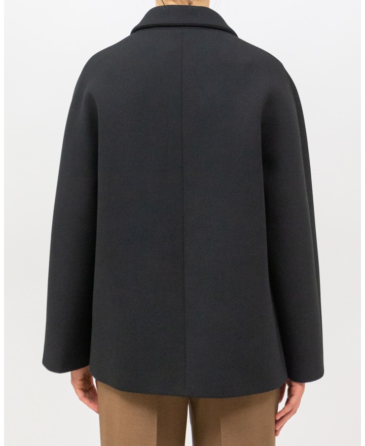 Inès - Cappotto Doppiopetto Nero Donna 4342 4191 99 I25