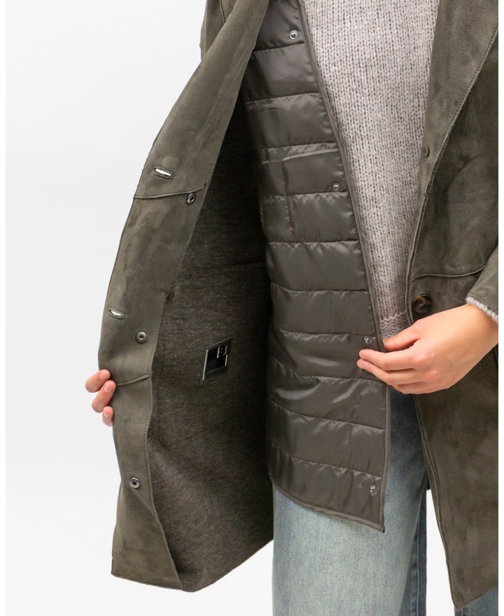 The Jackie - Angelique Brown Suede Jacket for Women ANGT GSAC 807 I25