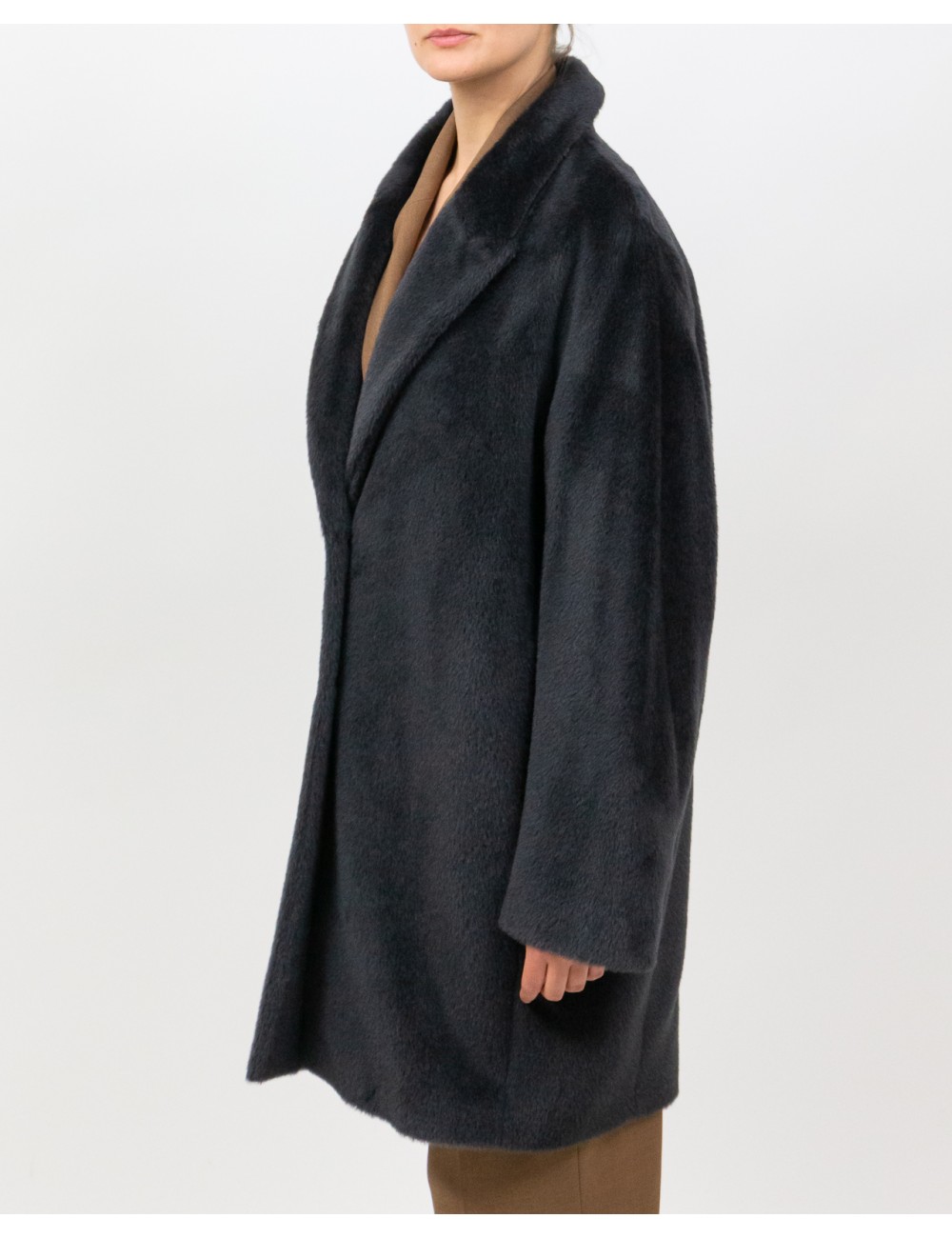 Peserico - Cappotto Monopetto Grigio Donna S20157 973 I25