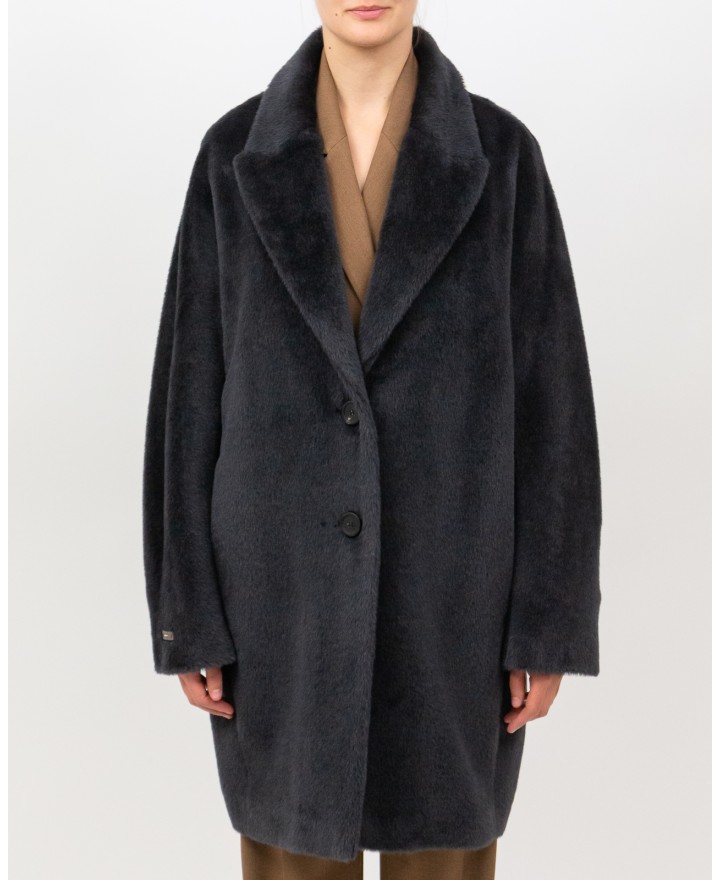 Peserico - Cappotto Monopetto Grigio Donna S20157 973 I25