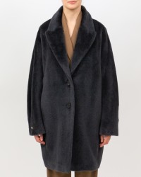 Peserico - Cappotto Monopetto Grigio Donna S20157 973 I25