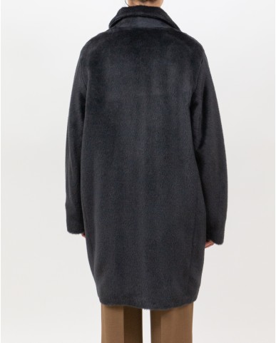 Peserico - Cappotto Monopetto Grigio Donna S20157 973 I25