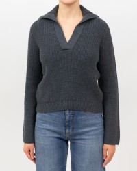 Peserico - Polo Lana Grigia Donna M99482F07 973 I25