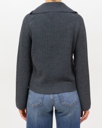 Peserico - Polo Lana Grigia Donna M99482F07 973 I25