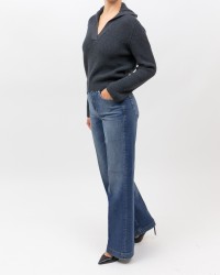 Peserico - Polo Lana Grigia Donna M99482F07 973 I25