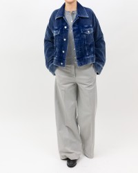 Seven - Giubbotto Velluto Scuro Donna 7U430E50 U71NZ I25