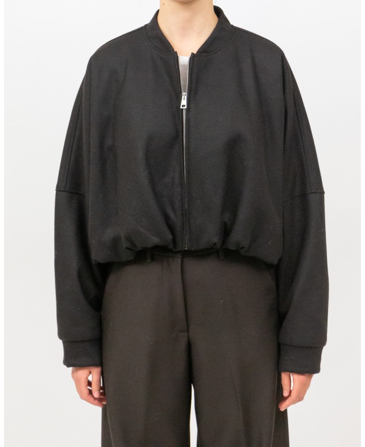 Tela - Giacca Crop Ferdi Marrone Donna 520003 K028 CAFFE I25