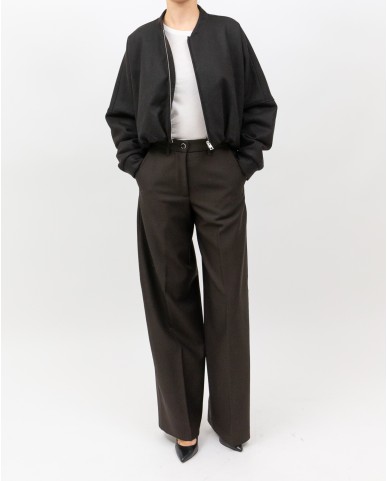 Tela - Giacca Crop Ferdi Marrone Donna 520003 K028 CAFFE I25