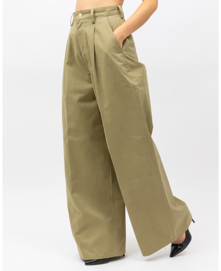 Seven - Pantalone Palazzo Camel Donna 7UX20F07 U71A8 I25