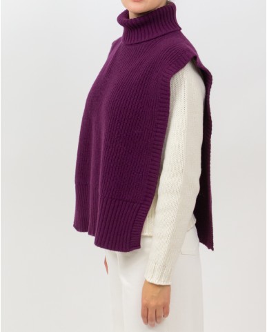 Davantino - Collo Alto Lana Prugna Donna DAV01 PRUGNA I25