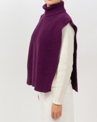 Davantino - Collo Alto Lana Prugna Donna DAV01 PRUGNA I25