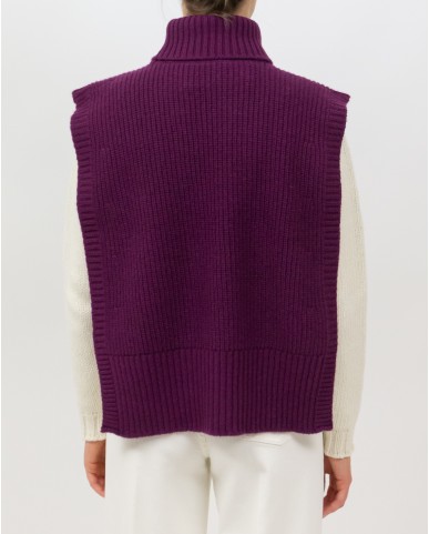 Davantino - Collo Alto Lana Prugna Donna DAV01 PRUGNA I25