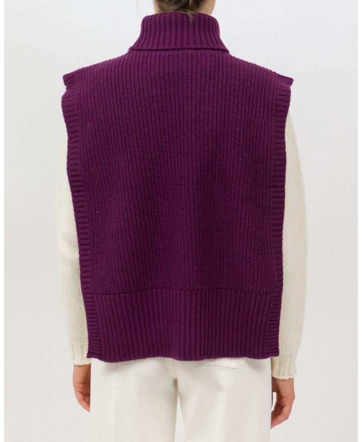 Davantino - Collo Alto Lana Prugna Donna DAV01 PRUGNA I25