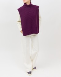 Davantino - Collo Alto Lana Prugna Donna DAV01 PRUGNA I25