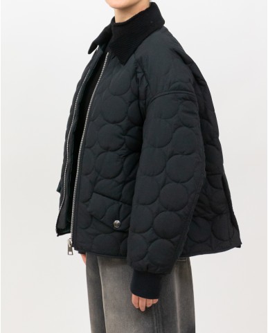 Tela - Giacca Trapuntata Bubble Nera Donna 090069 X001 NERO I25